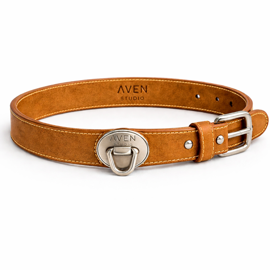 Luxury Leather Dog Collar
